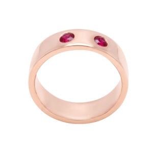 Nhẫn Nam Vàng Hồng 18K - MTN1614