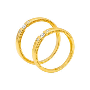 Nhẫn Cưới Vàng Vàng 610 - NC0182