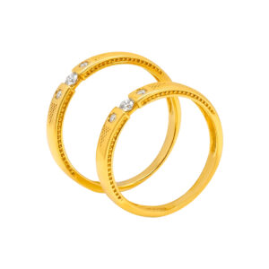 Nhẫn Cưới Vàng Vàng 610 - NC0182