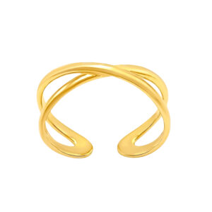 Nhẫn Nữ Vàng Trắng 18K - MTN1622-1