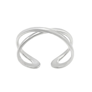 Nhẫn Nữ Vàng Trắng 18K - MTN1622