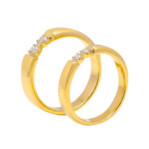 Nhẫn Cưới Vàng Vàng 10K - MTNC0570