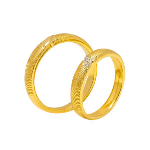 Nhẫn Cưới Vàng Vàng 10K - MTNC0575