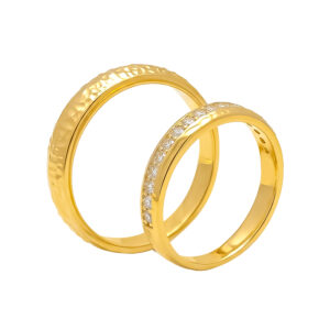 Nhẫn Cưới Vàng Vàng 10K - MTNC0576