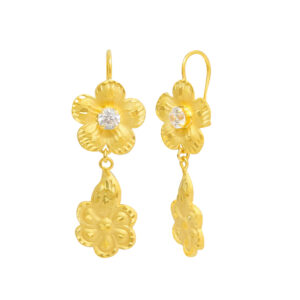 Bông Tai Cưới Vàng Vàng 24K - BTH933