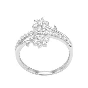 Nhẫn Nữ Vàng Trắng 18K - N1.0150-1